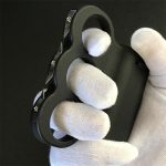 Stun GUN Knuckle Electric Rod Three Finger Self-Defense Tool - 图片 4