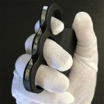 Stun GUN Knuckle Electric Rod Three Finger Self-Defense Tool - 图片 9