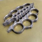 TC4 Titanium Knuckle Duster Window Breaker Self-Defense EDC Tool - 图片 3