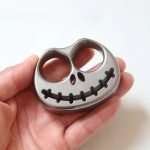TC4 Titanium Pumpkin Solid Knuckle Duster Self-Defense Tool
