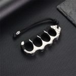 TC4 Titanium Pea Knuckle Duster Portable EDC Tool - 图片 2