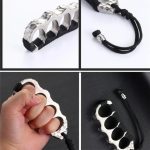 TC4 Titanium Pea Knuckle Duster Portable EDC Tool - 图片 6