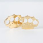 Thickened Brass Knuckle Duster for Self-Defense and Protection - 图片 3