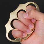 Thickened Brass Knuckle Duster for Self-Defense and Protection - 图片 2