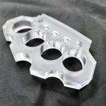 Non-Metallic Thickened Knuckle Duster Self-Defense EDC Tool - 图片 12