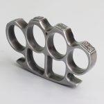 Thickened Widened Rope-Brass Knuckle Duster Four Finger Buckle Defence Tool - 图片 14