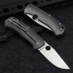 Titanium Alloy Handle Outdoor Knife with D2 Steel Blade for Camping - 图片 2
