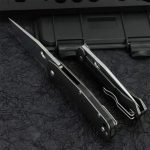 Titanium Alloy Grip D2 Steel Blade Outdoor Camping Knife - 图片 5