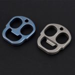Titanium Knuckle Duster Bottle Opener Multi-function Defense Tool