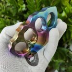Titanium Alloy Knuckle Duster Security EDC Tool - 图片 9