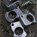 Titanium Knuckle Duster with Multiple Styles for Self Defense and Window Breaking