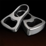 Titanium Alloy Knuckle Duster Window Breaker Bottle Opener Self-Defense Gear