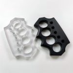 Assault Transparent Knuckle Duster Self-Defense Gear - 图片 5