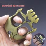 Weighted Thickened Knuckle Duster Two-Finger Defender - 图片 11