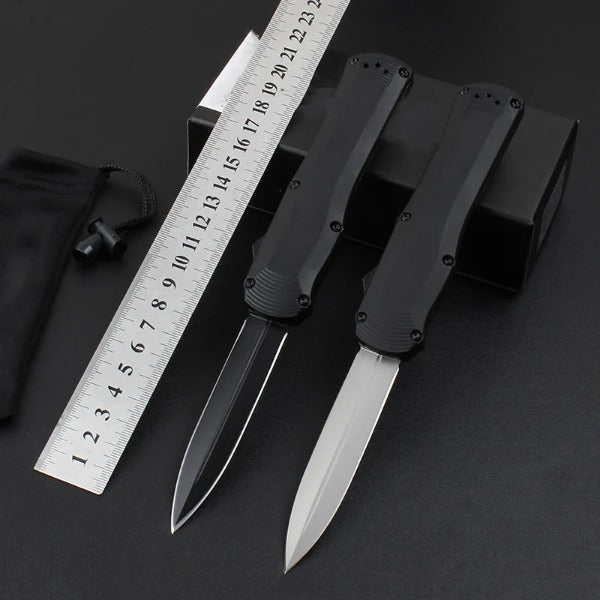 Zinc Aluminum Alloy Handle Tactical Knife Outdoor Hunting Pocket EDC Tool - 图片 2