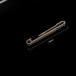 SwiftClip Titanium Key Ring for Efficient Car Key Storage - 图片 6