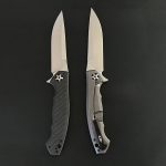 High-Performance Folding Knife with Carbon Fiber and Titanium Blade - 图片 4