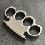 The King Classic Polished Steel Knuckle Duster for Self-Defense EDC - 图片 5