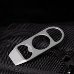 Titanium Mini Knuckle Tool Keychain EDC Pry Bar Bottle Opener
