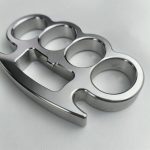 Steel Knuckle Duster Classic Design with Integrated Window Breaker