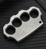 Solid Fine Steel Knuckle Duster Tactical Tool for Personal Safety - 图片 5