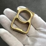 GODEDC Solid Brass Knuckle Duster Multi-Function Bottle Opener EDC Tool - 图片 9