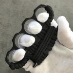 Retro Self-defense Knuckle Duster Outdoor Hand Grip EDC Tool - 图片 13
