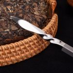 Titanium Handcrafted Twist Tea Needle Knife - 图片 4