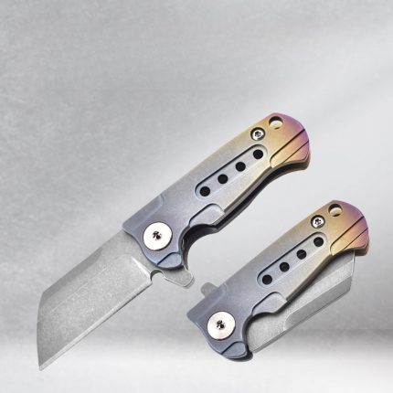 EDC Survival Mini Folding Knife Outdoor MultiFunction Tactical Blade