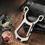 Titanium MultiTool Keychain