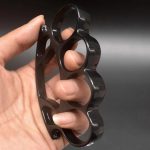 Tactical Brass Knuckles Duster for Quick Defense and Window Break - 图片 5