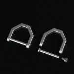 Titanium Horseshoe Keychain Lock Outdoor D Buckle - 图片 3
