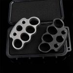 Premium Titanium Four Finger Knuckle Duster for Protection - 图片 2