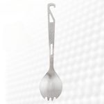Titan Titanium Spork & Bottle Opener - 图片 3