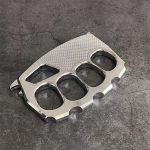 Zinc Alloy Four Finger Defense Knuckle Duster for Personal Safety - 图片 9
