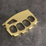 Zinc Alloy Four Finger Defense Knuckle Duster for Personal Safety - 图片 10