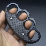 Blom Solid Brass Knuckles Duster Self-Defense EDC Tool - 图片 15