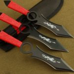 3PCS Tactical Camping Knife Outdoor Hunting Defense Dart Set