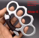 Heavy Duty Brass Knuckle Duster Four Finger Protection Tool - 图片 11