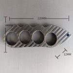 Carbon Fiber Knuckle Duster Security Tool in Various Designs - 图片 10