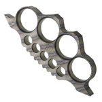 TC4 Titanium Self-Defense Knuckle Duster Compact Tool with Window Breaker