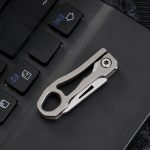 Titanium Mini Folding Knife Portable Sharp Box Opener EDC Tool - 图片 3