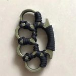 Knuckle Duster with Umbrella Rope Design Four Finger Defense Gear - 图片 12