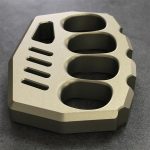 Oversized Finger Loop Aluminum Knuckle Duster Defense EDC Tool - 图片 9