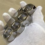 The King Classic Polished Steel Knuckle Duster for Self-Defense EDC - 图片 13