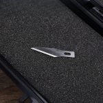 Titanium Mini Utility Knife EDC Tool with Brass Keychain - 图片 4