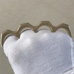 The KING Classic Design Stonewashed Brass Knuckle Duster - 图片 9