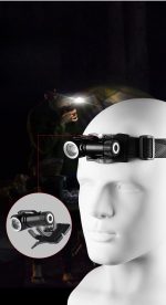 Aluminum Alloy Detachable Flashlight Headlamp Waterproof Night Fishing Torch - 图片 5