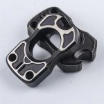 TC4 Titanium One Finger Self-Defense Knuckle Duster for Security