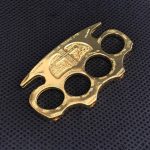 BroadGuard Metal Brass Knuckle Duster and Fist Buckle for Enhanced Protection - 图片 6